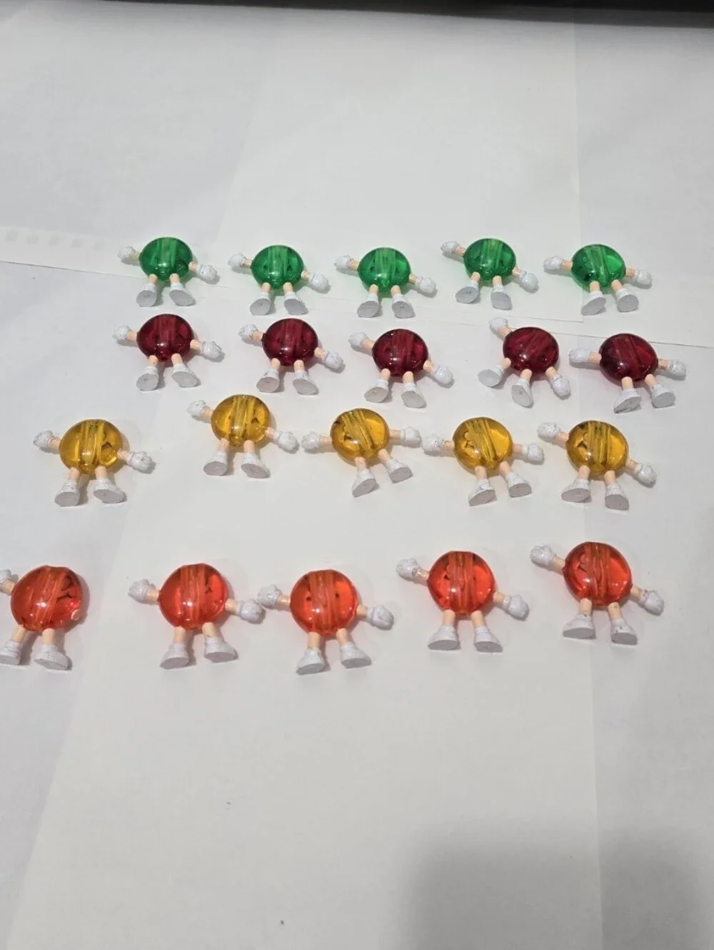 Vintage M&M Candy Character Happy Christmas Lights 20 String Light Covers